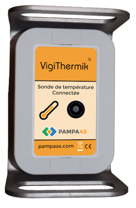 VigiThermik, la sonde de température qui connecte la balle de foin